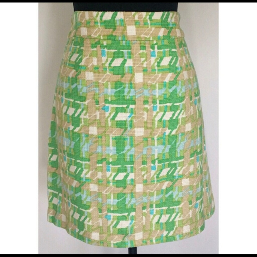 Kate Spade Patterned Skirt - Size 8